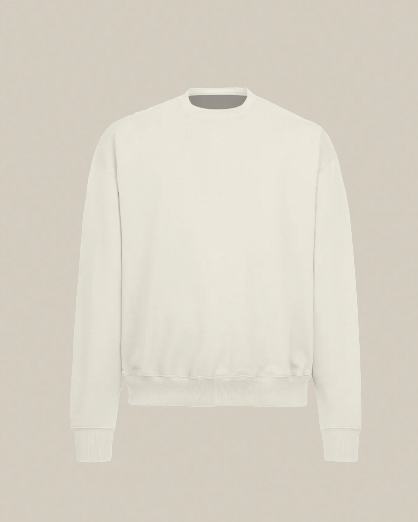 Signature Oversized Crewneck